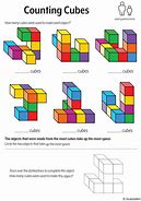 Image result for Counting Cube Shapes