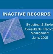 Image result for Inactive Records