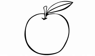 Image result for Clip Art Apple Balack and White