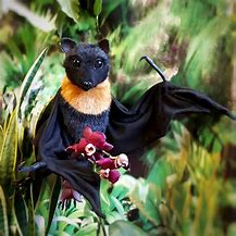 Image result for Realistic Rubber Bat Prop