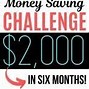 Image result for 6 Month Money Challenge