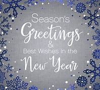Image result for Seasonal Greetings and Happy New Year