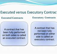 Image result for Executory Contract