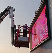 Image result for Outdoor LED Screen Installation