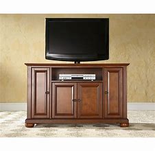 Image result for Cherry Corner TV Stand 48 Inch