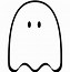 Image result for Cartoon Ghost Outline