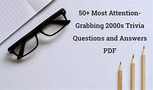 Image result for 2000s Trivia with Answers Printable