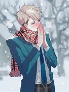 Image result for Anime Boy Smiling Winter