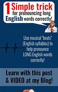 Image result for How to Pronounce the Longest Word in English