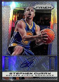 Image result for Stephen Curry Autograph Card