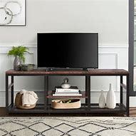 Image result for Industrial TV Stand and Desk