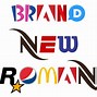 Image result for Brand New Roman Font