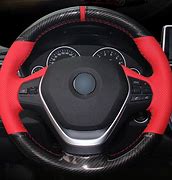 Image result for Red Steering Wheel Cover