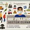 Image result for Air Pollution Clip Art