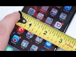 Image result for iPhone Six Plus Size in Inches