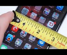 Image result for iPhone 6s Plus Size in Cm
