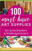 Image result for Preschool Art Supplies