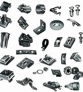 Image result for Types of Clips and Fasteners