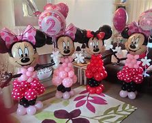 Image result for Minnie Mouse with Balloons