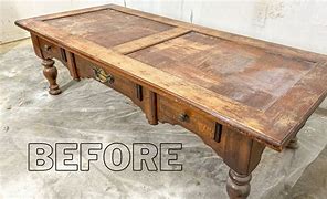 Image result for Refinish Coffee Table