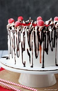 Image result for Black Forest Ice Cream Cake