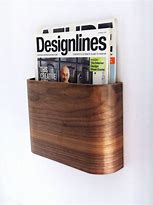 Image result for Wall Mounted Magazine Rack