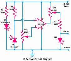 Image result for Ir Sensor Circuit Diagram