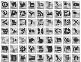 Image result for Silver Button Icon