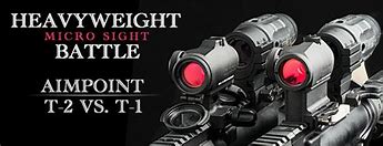 Image result for Aimpoint Micro T1 vs T2