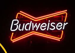 Image result for Budweiser Neon Sign 5 Color with Fish
