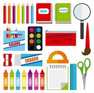 Image result for School Supply Clipart-Vector