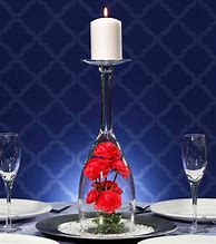 Image result for Champagne Glass Centerpiece