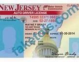 Image result for New Jersey ID Card Template