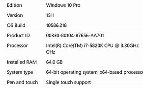 Image result for Computer Specs On Top of PC Screen