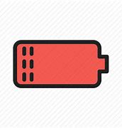 Image result for iPhone Red Battery Icon
