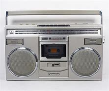 Image result for Vintage Boombox with Cassette