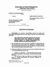 Image result for Motion to Quash NC