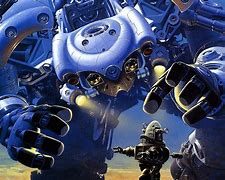 Image result for Robot God Concept Art