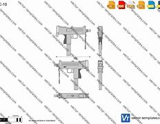 Image result for MAC-10 Vector