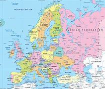 Image result for Large Political Map of Europe