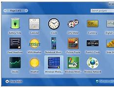 Image result for Windows Vista Gadgets