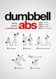 Image result for Dumbbell Abdominal Exercises