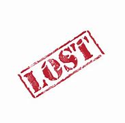Image result for Lost Text PNG