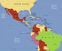 Image result for Map of Central and South America