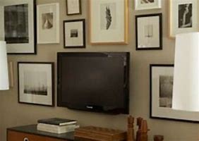 Image result for Flat Screen TV Gallery Wall