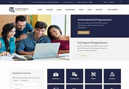 Image result for Institute Website Section Photos Template