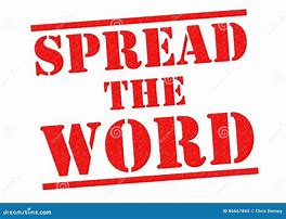 Image result for Spread the Word Clip Art