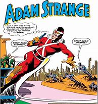 Image result for Adam Strange Comic Book Covers