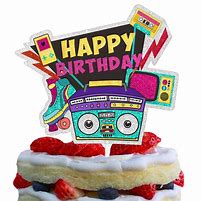 Image result for 80s Happy Birthday 80