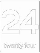 Image result for Number 24 in the Letter B